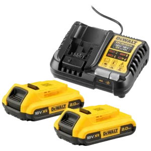 DeWalt DCB1104D2 pocetni set 2x 18V XR 2.0Ah baterije DCB1104 punjac.webp