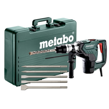 Elektro pneumatski kombinovani cekic SDS MAX KH 5 40 Metabo 5 kom spic sekac Metabo.jpg