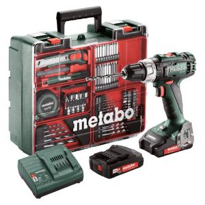 Metabo akumulatorska busilica odvrtac BS 18 L Set sa priborom.jpg