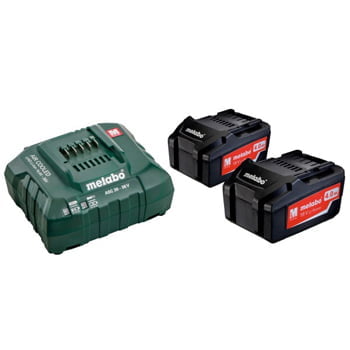 Metabo baterijski komplet sa punjacem set basic 2x4ah 6085050000.jpg